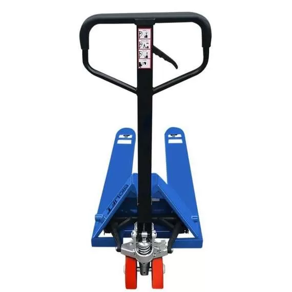 PROLIFT АС35 (B) 3500 кг Тележка гидравлическая (полиуретан, синяя) в Нижнем Новгороде, Грузоподъемность: 3.5 тонны (3500 кг), Материал покрытия колес: с полиуретановыми колесами, Цвет тележки: синий купить по выгодной цене 100kwatt.ru