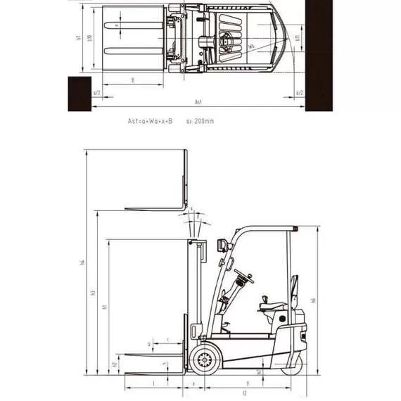 OXLIFT CPDS10-XD2 Li-Ion 1 т 3 м Электропогрузчик вилочный в Нижнем Новгороде купить по выгодной цене 100kwatt.ru