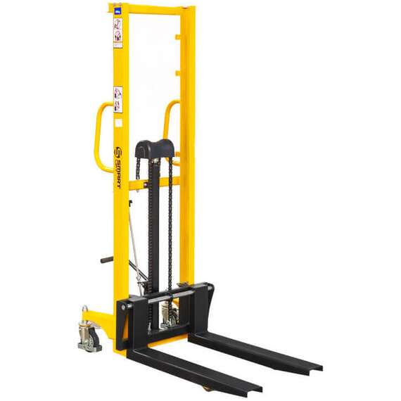 SMARTLIFT SDA 0516 500 кг 1,6 м Штабелер с раздвижными вилами 210-620 мм в Нижнем Новгороде купить по выгодной цене 100kwatt.ru