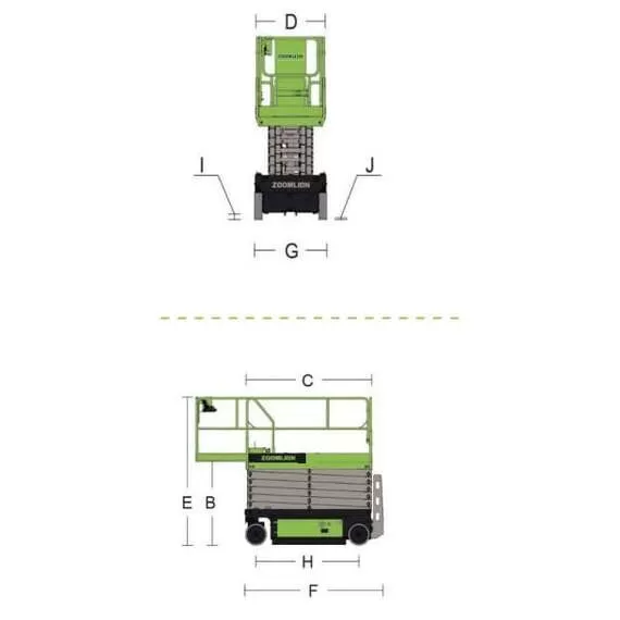 ZOOMLION ZS0808DC 230 кг 8 м Подъемник ножничный аккумуляторный в Нижнем Новгороде, Грузоподъемность: 230 кг, Высота подъема, м.: 8 м, Тип питания: аккумуляторные (DC), Напряжение: 12 В, Тип батареи: Кислотная, обслуживаемая купить по выгодной цене 100kwatt.ru