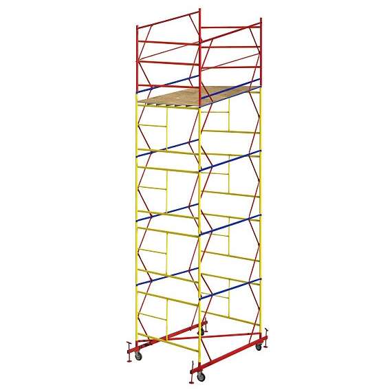 Промышленник ВСП 1,6х2,0 6,4 м Вышка-тура ver. 2.0 в Нижнем Новгороде, Размер рабочей площадки: 2 х 1.6 м, Общая высота: 6 м купить по выгодной цене 100kwatt.ru