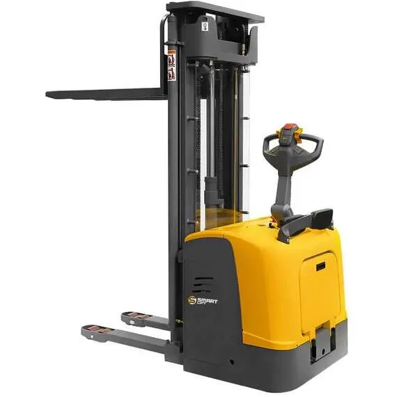 SMARTLIFT CDDK15-III 1500 кг 5,6 м 240 Ач Штабелер электрический самоходный с площадкой в Нижнем Новгороде купить по выгодной цене 100kwatt.ru