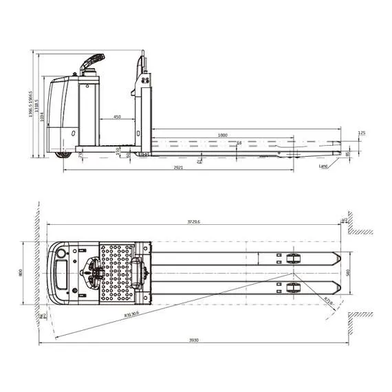 HANGCHA CJD25-AC2-L 2,5 т Подборщик заказов в Нижнем Новгороде, Грузоподъемность: 2.5 тонны (2500 кг), Высота подъема, м.: 125 мм, Длина вил: 1150 мм купить по выгодной цене 100kwatt.ru