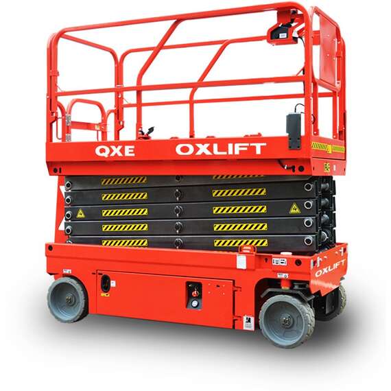 OXLIFT QXE 08230E 230 кг 6 м Ножничный самоходный подъемник в Нижнем Новгороде купить по выгодной цене 100kwatt.ru