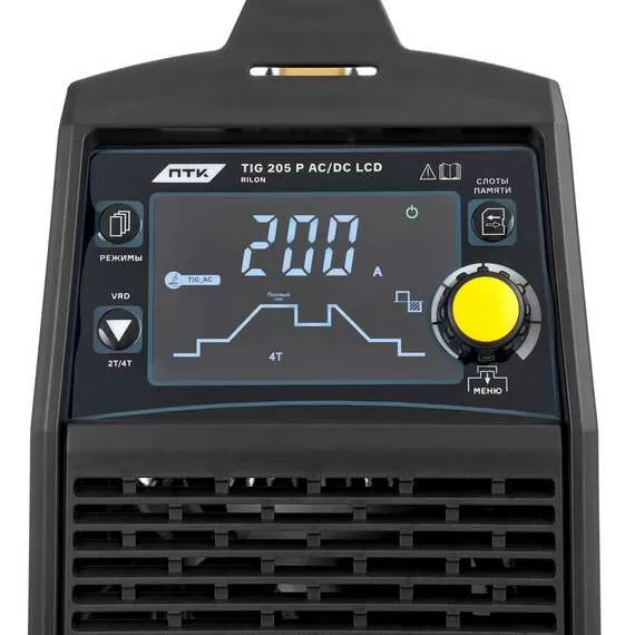 ПТК RILON TIG 205 P AC/DC LCD Аппарат аргонодуговой сварки переменным и постоянным током в Нижнем Новгороде купить по выгодной цене 100kwatt.ru